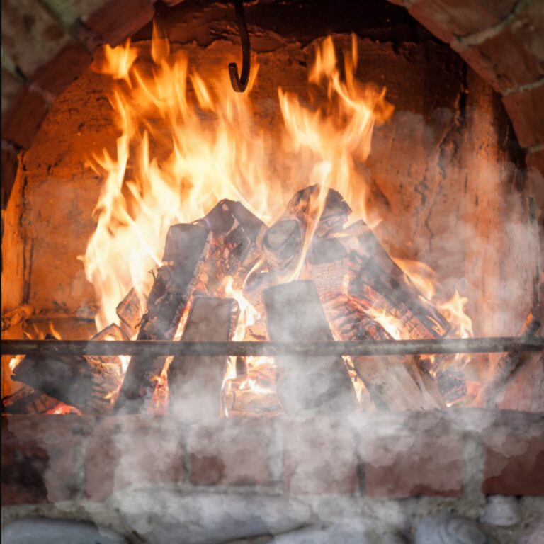 Fireplace smoking up the house